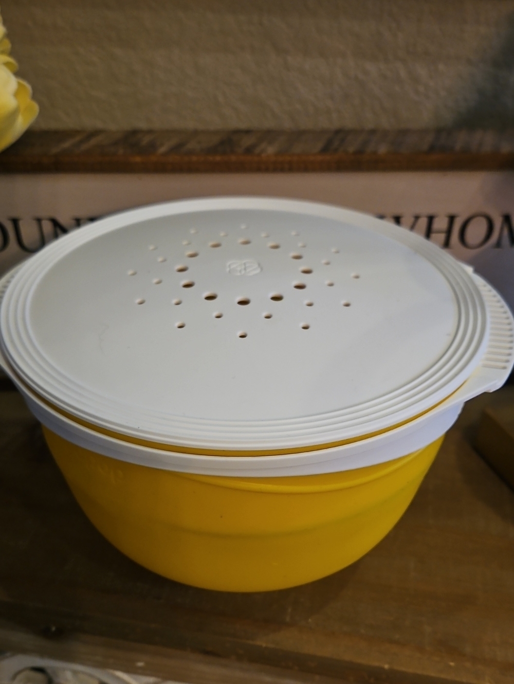 Yellow Silicone Opopop Popcorn Collapsible Bowl